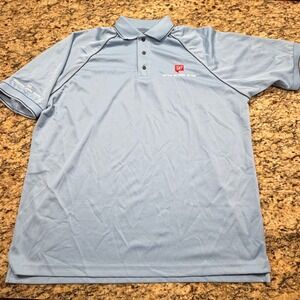 Walgreens Employees 2015 Leader Meeting Polo Shirt Mens XL Light Blue